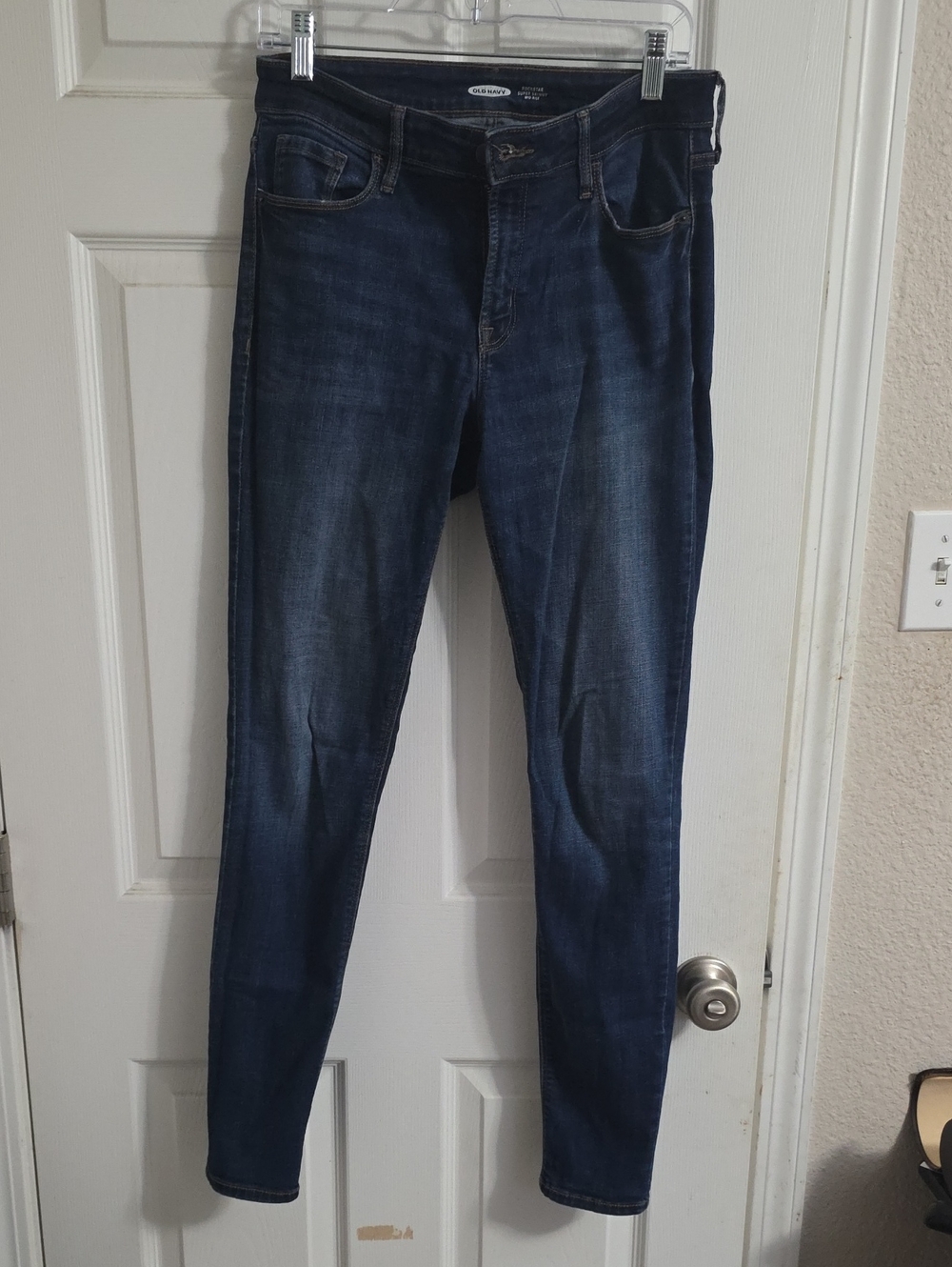 Old Navy Dark Blue Skinny Jeans for Women